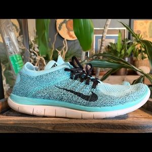 Women’s Teal Nike Free Run Size 10